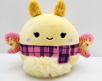 Squishmallow "Miry" the Yellow Moth/Butterfly Plush (5 inch) *Rare* Canadian Exclusive