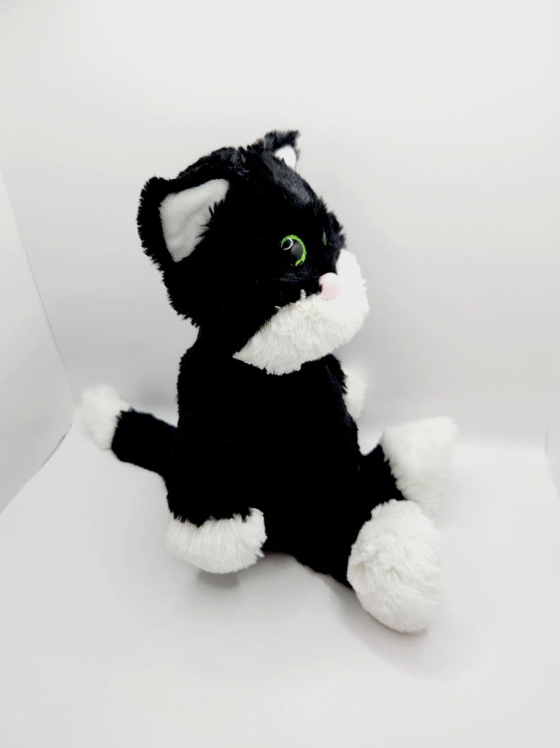 Ty Attic Treasures “Bessie” the Tuxedo Cat - No Hang Tag (12 inch) *Rare* image 2