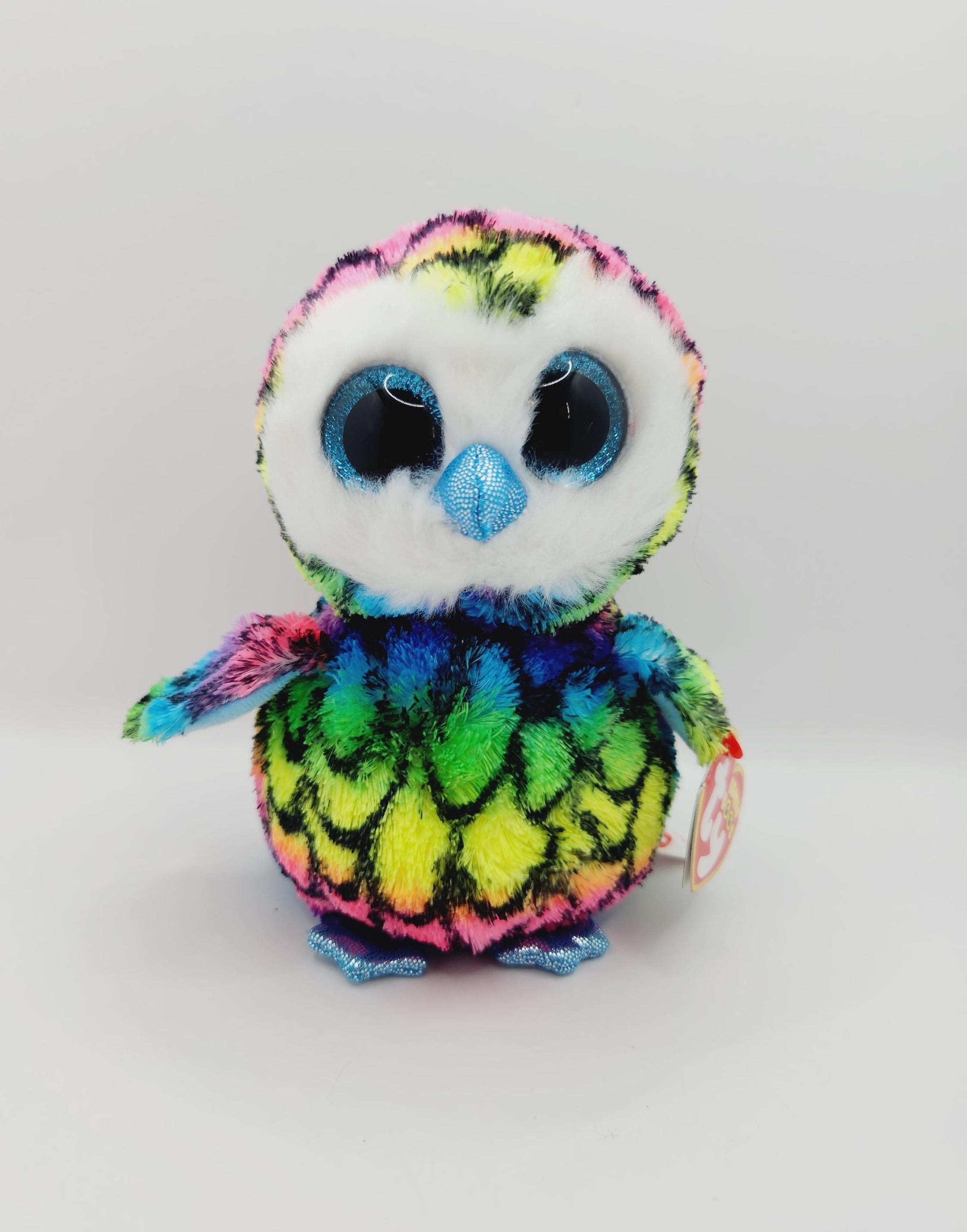 Rainbow owl beanie boo discount