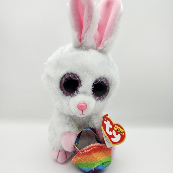 Ty Beanie Boo 'Sunday' le lapin (6 pouces) *Rare*