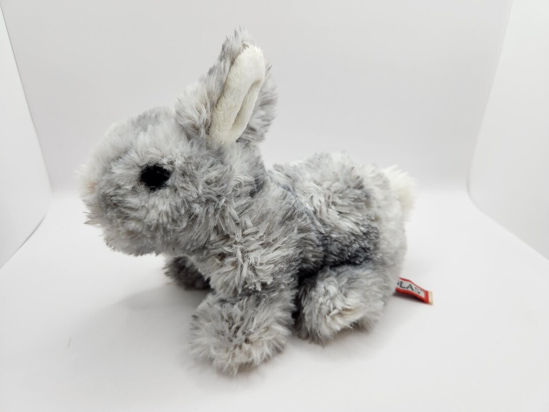 Grey Rabbit Doll Vintage Douglas Grey Bunny Rabbit Plush (7 Inch) - Etsy