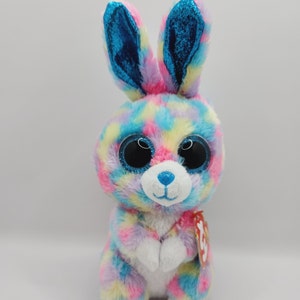 Vintage Ty Beanie Boo hops the Bunny Rabbit 6 Inch Etsy Australia