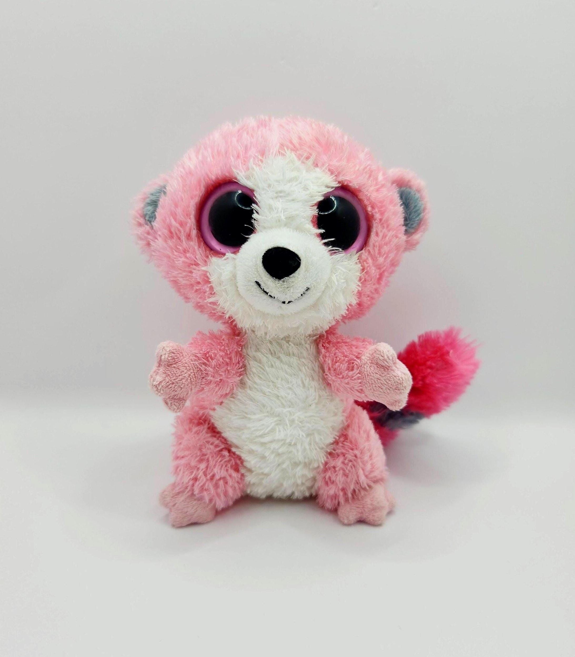 Ty Beanie Boo 'bubblegum' the Lemur (6 Inch) UK Exclusive - No