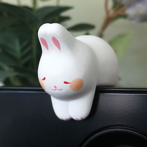 Kawaii Konijn Bureau Buddy Ornament Desktop Ornamenten Usagi Gift Kawaii