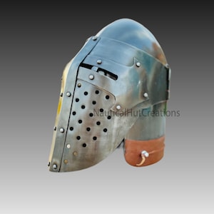 Helmet Griffon Crusader Hand  forged Helmet Role Play Knight Wearable Steel Helmet or Medieval Combat Sports/SCA/Buhurt/Battle ready Helmet