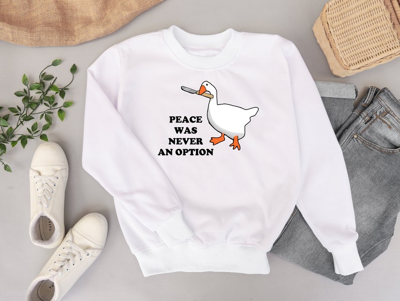 Funny Meme Duck Murder Goose SVG PNG Silly Goose Svg Digital - Etsy