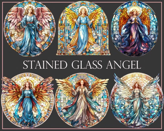 『A Holy Night of Angels.*』シーグラスアート Oh Holy Night: A beautiful angel on top of the Christmas