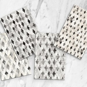 24 Ink Diamond Seamless Digital Paper - Geometric Patterns for ...
