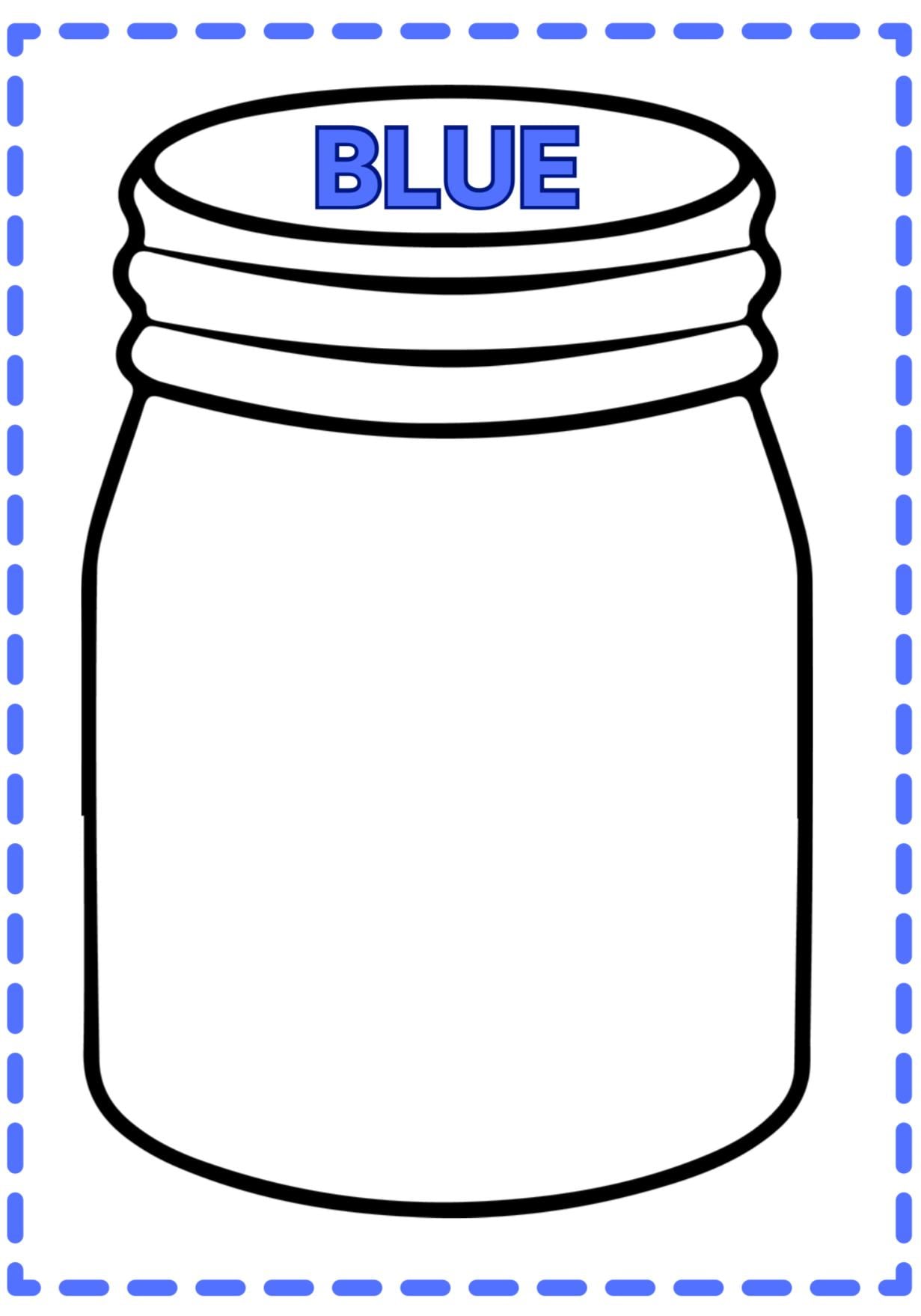 Classroom Color Sorting Jars | Color Matching Activity | Instant ...