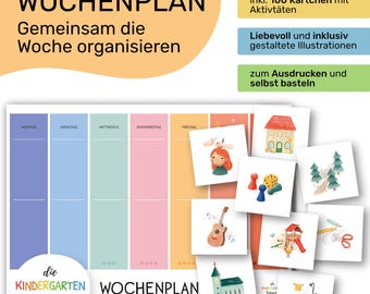 Weekly plan for children