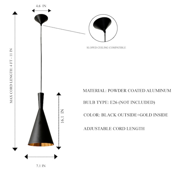 Black and gold kitchen light fixtures deals