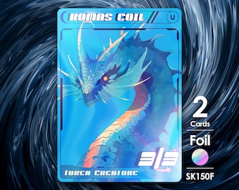 Mtg Koma's Coil 3/3 for Koma, Cosmos Serpent Token