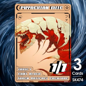3x Phyrexian Mite-token voor MTG - Street Clans by Alfie SK474