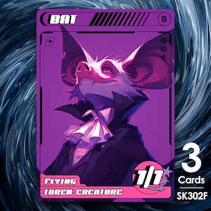 3x Bat tokeny do mtg - Street Clans autorstwa Alfiego - SK302