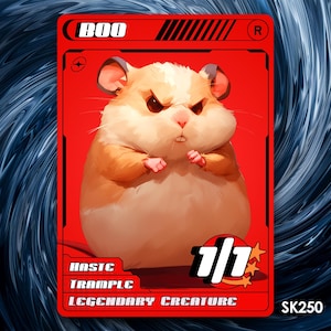 Jeton boo pour mtg - Street Clans by Alfie - SK250