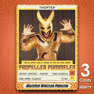 3x Thopter-token 1/1 voor MTG - Multiverse Wrestling Federation - MW19