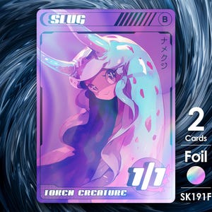 2x Naaktslakkenfolietokens voor mtg - Street Clans by Alfie SK191