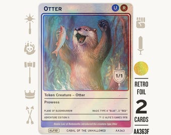 MTG ベストイアリ: UR カワウソ トークン - Etsy 日本