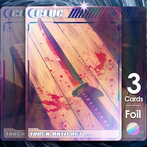 3x Hinweis Token für MTG - Street Clans von Alfie