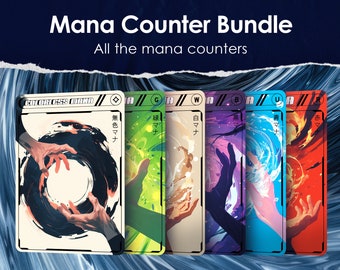 Mana Counter bundle for MTG  - Street Clans SK244-249