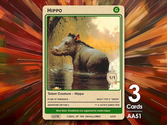 mtg hippo cards Hippo