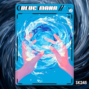 Blue Mana-tellermunt voor mtg - Street Clans by Alfie - € 245,-