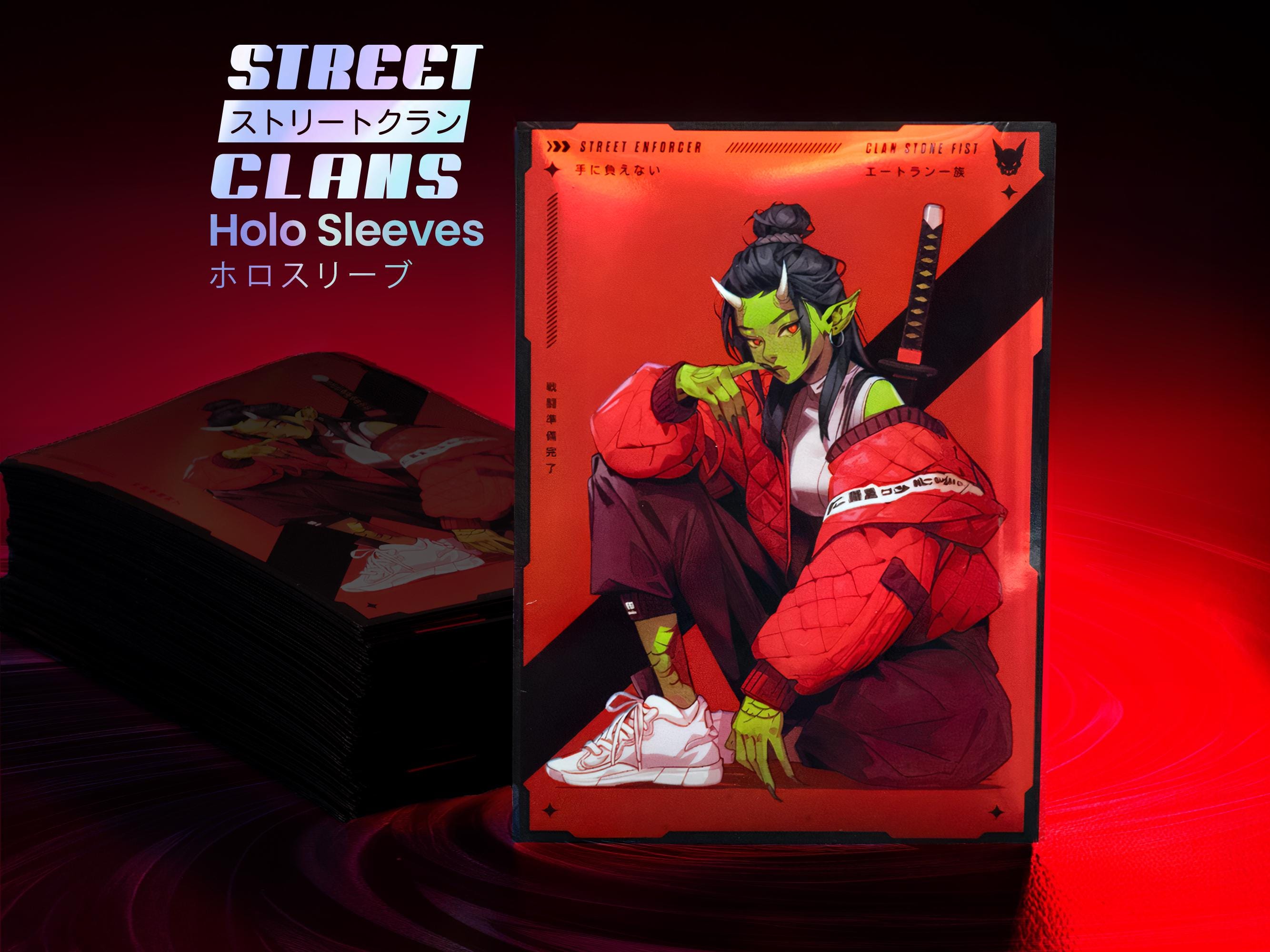 Goblin Clan Holofoil Sleeves - Compatible With MTG - Set of 105 - Street Clans Manga Anime Style - Etsy Goblin Clan Holofoil Sleeves - Compatible With MTG - Set of 105 - Street Clans Manga Anime Style - Etsy