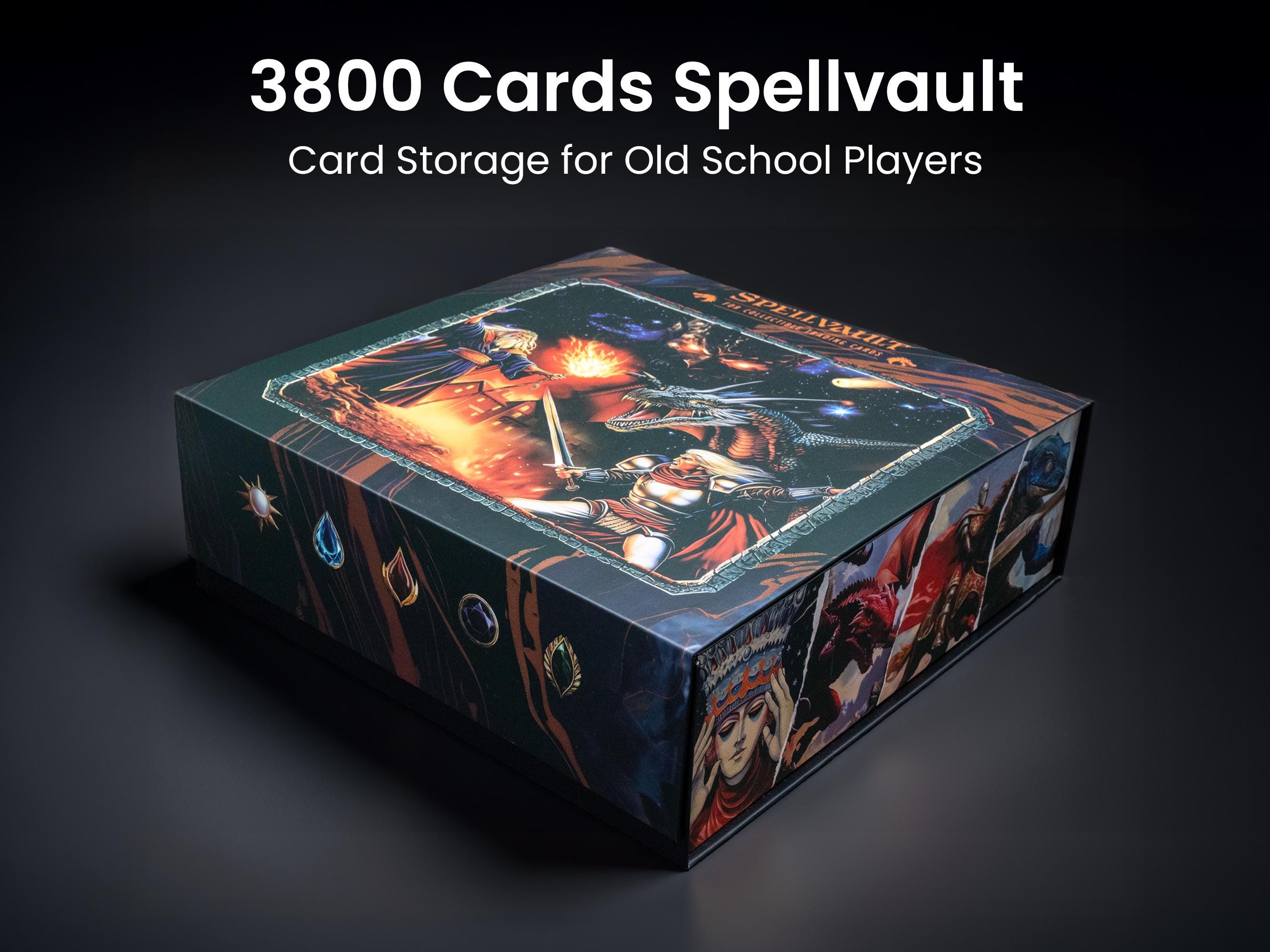 Card Storage Art Box 3800+ Cards - Spellvault Adventure - Organize