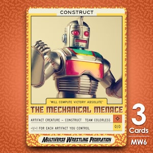 3x Konstrukt Token für MTG - Multiverse Wrestling Federation - MW6
