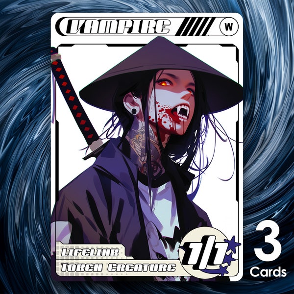 Vampire 1/1 x3 for Magic - Street Clans of Kamigawa - SK60