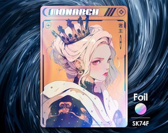 Monarch Foil Token for MTG - Street Clans by Alfie SK74F