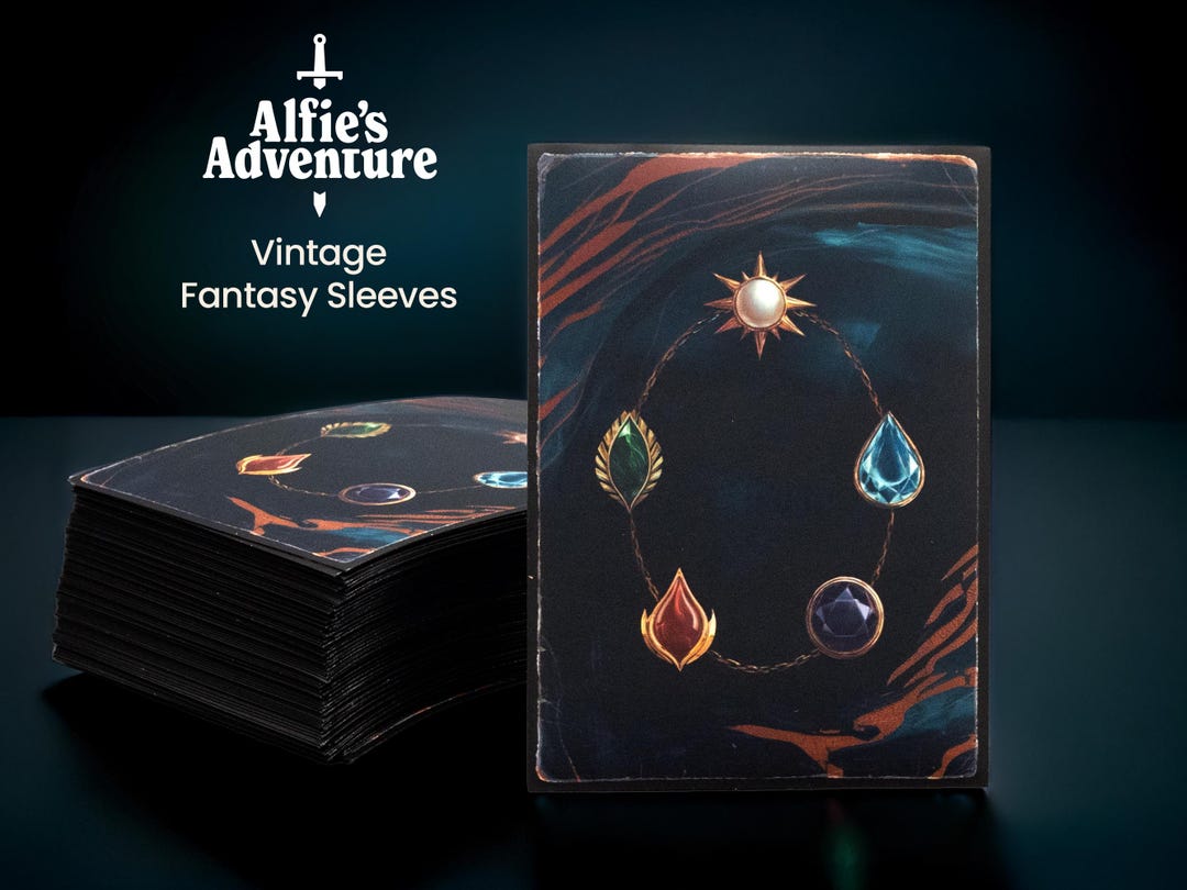 Old School Moxes Sleeves for mtg - Compatible with Mtg - Set of