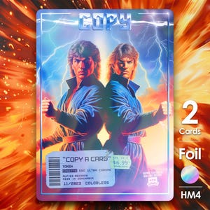 2 fichas de copia foil para MTG - HM4F