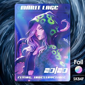 Marit Lage Foil-token voor mtg - Street Clans by Alfie SK84F