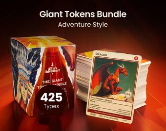 Giant Adventures EDH Token Bundle 400+ Token Types - Alfie's Adventure
