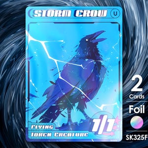 2x Stormrab Foil Tokens für mtg - Street Clans von Alfie SK325F