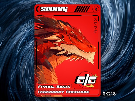 smaug card mtg Smaug Token Magic Card Pack (5 Cards) main image 0