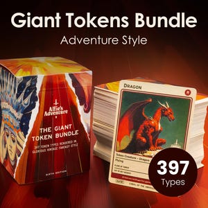 Giant Adventures EDH Token Bundle 397 Token Types - Alfie's Adventure