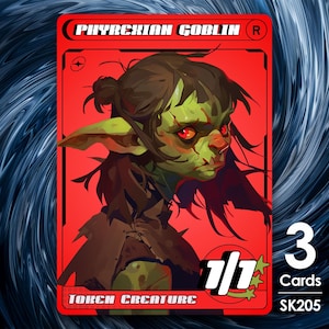 3x Phyrexian Goblin-token voor mtg - Street Clans by Alfie SK205