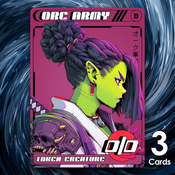 Orc Army Token x3 for Magic  - Street Clans of Kamigawa - SK72