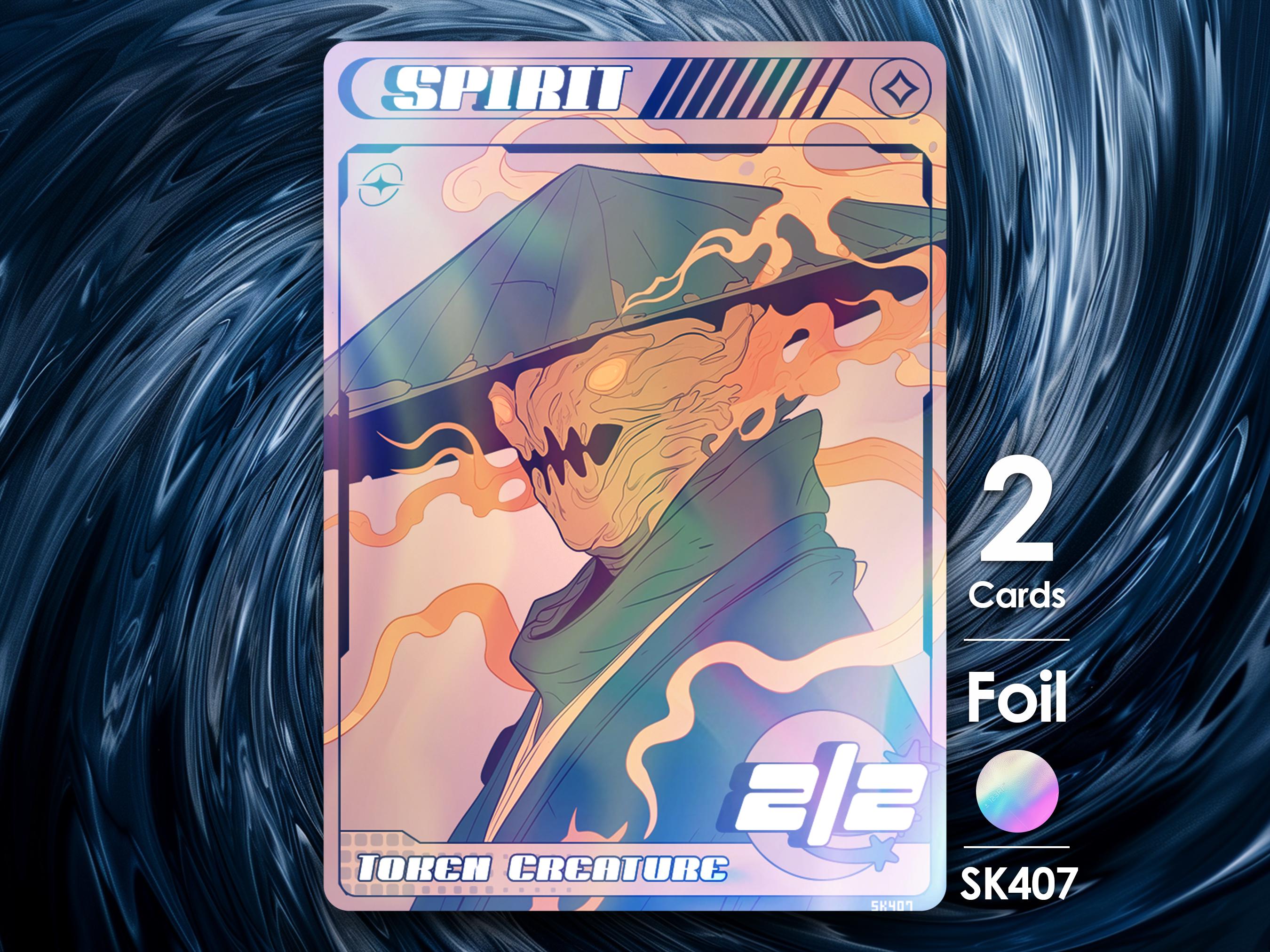 Mtg 2/2 spirit token - Etsy 日本