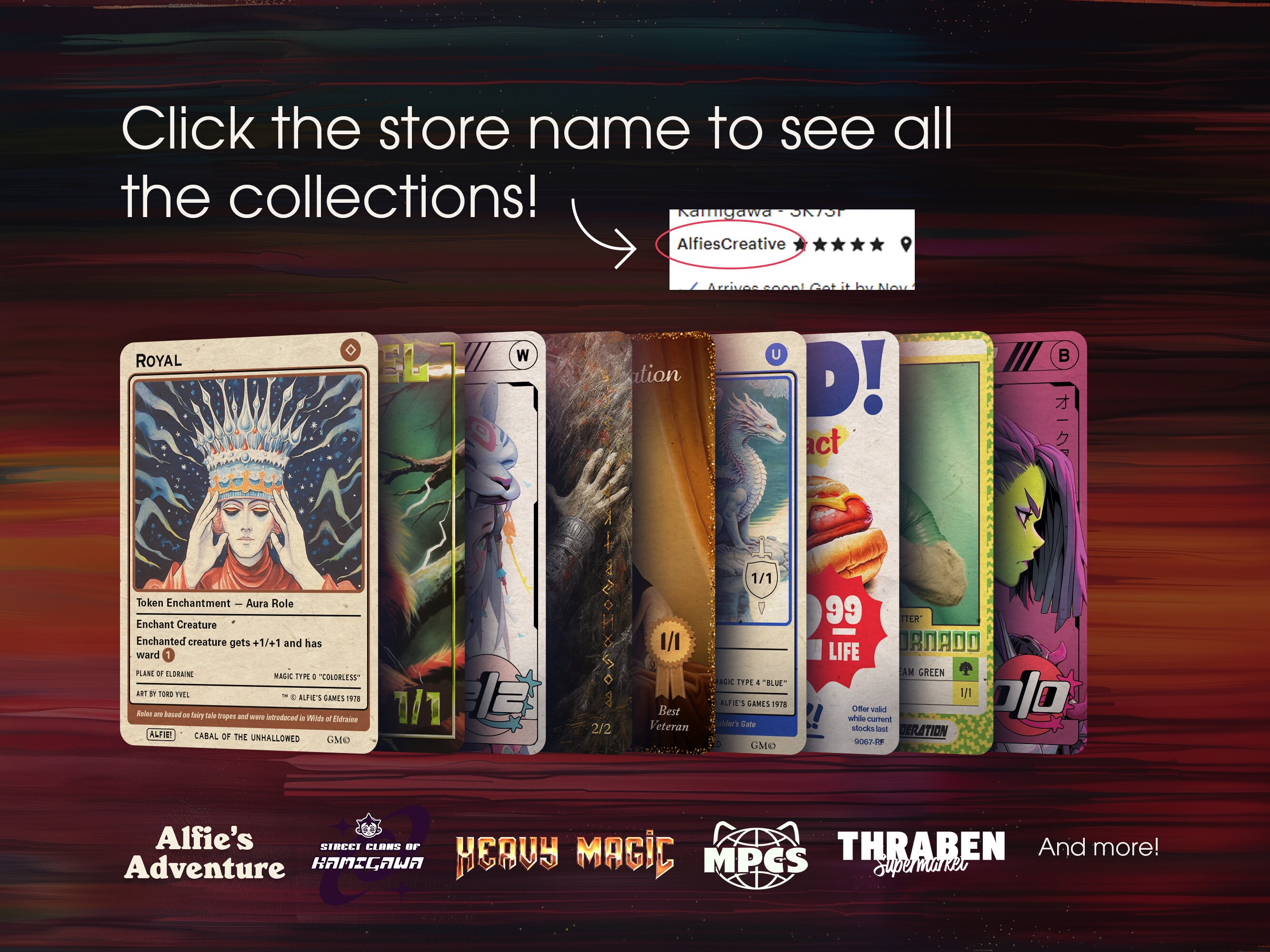 Kraken 8/8 MTG Token X3 - Alfie's Adventure by Alfie AA185 Kraken 8/8 MTG Token X3 - Alfie's Adventure by Alfie AA185