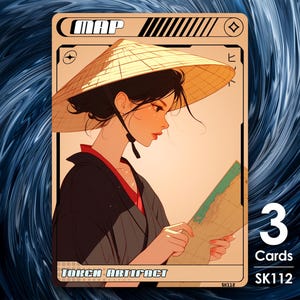 3x jetons de carte pour MTG - Street Clans par Alfie SK112