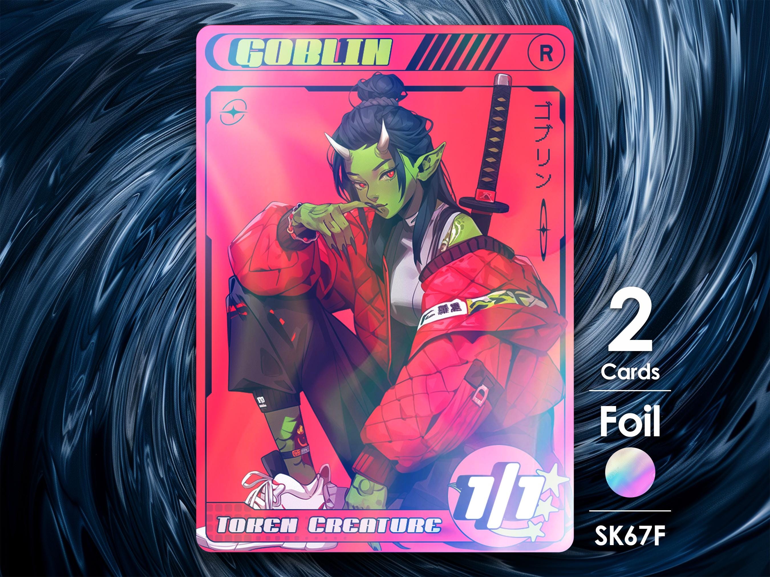 2x Tokens 2x Goblin Foil Tokens for MTG - Street Clans by Alfie SK67F - Etsy