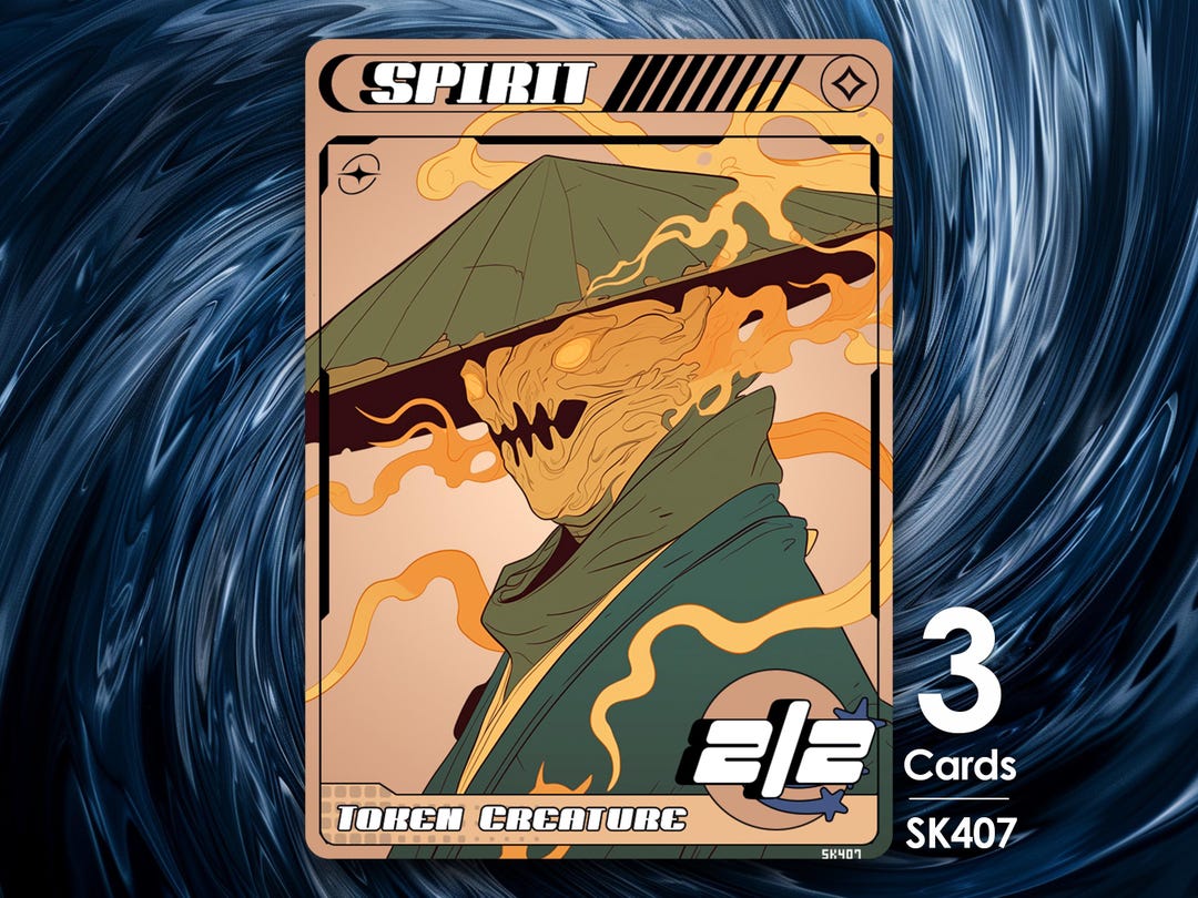 MTG用スピリット無色2/2トークン3枚 - ストリートクランズ by Alfie