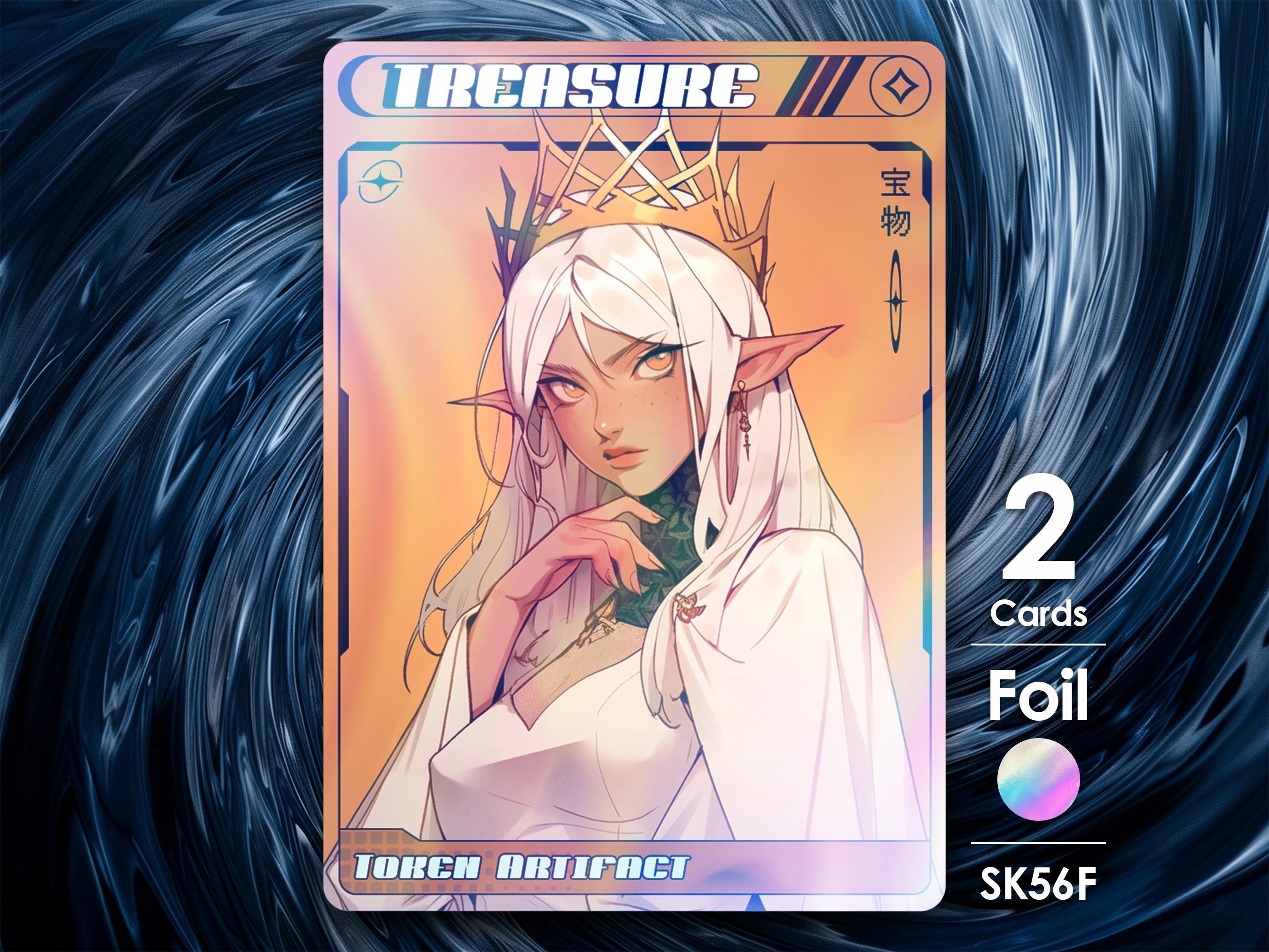 Smothering Tithe Altered Art Card – Custom Anime Waifu/Lewd Magic: The Gathering Style