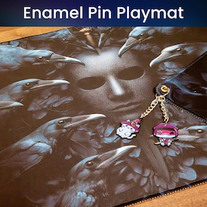 The House Magic Pin Playmat - Custom Art - Compatibel met Magic - Mtg-accessoirecadeau