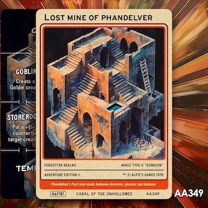 Token da Mina Perdida de Phandelver para MTG - Aventura de Alfie por Alfie AA349