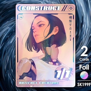 2x Konstruera 1/1 foliemarker för mtg - Street Clans av Alfie SK199F