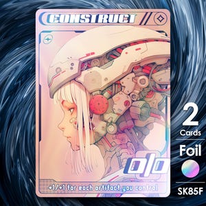 2x folietokens voor MTG - Street Clans by Alfie SK85F
